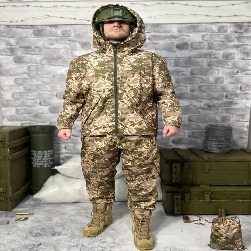 Waterproof Camouflage Suit Ranger Pixel XXL (RA8924XXL)