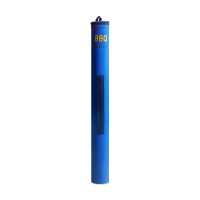 KIBAS Skewer Tube, 60x6.5 cm, Blue (SKU KS 4044BL)