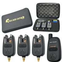 GLADIATOR RF298 3+1 Black Alarm Set with Pager
