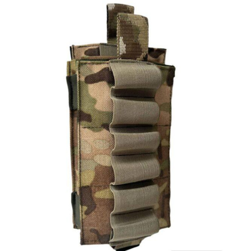 12-Gauge Rifle Cartridge Pouch (6+6 rds) Cordura 1050 (TTX3761)