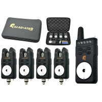 GLADIATOR RF698 4+1 Black Alarm Set with Pager