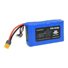 LiitoKala FEi-6S2P 8000 mAh Battery for FPV Drone from Magura VPK