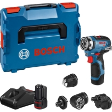 Шурупокрут-дриль акумуляторний Bosch Professional GSR 12V-35 FC 18В 2х3.0А·год 20·350Нм 0·1750об/хв кейс L-Boxx 2.1кг