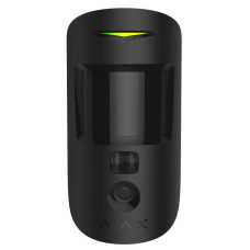 Датчик руху з покращеною фотофіксацією Ajax HDR MotionCam, Jeweller, бездротовий, чорний