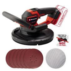Шліфмашина для стін акумуляторна Einhell Professional TP-DWS 18/225 Li PXC 18В d225мм 600-1200об/хв 2.36кг без АКБ та ЗП