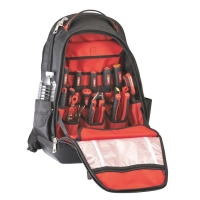 Milwaukee Tool Backpack, 35 Pockets, Nylon, 363x203x594mm