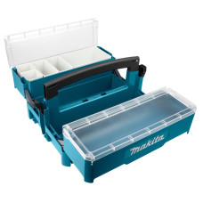 Ящик для инструмента Makita Makpac, 4 секции, раздвижной, 16.5х39.6x29.6см, пластик