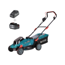 Газонокосарка акумуляторна Konner&Sohnen KS 33LM-20V 20В акб 1х4А·год 33см 30л 25-75мм 14кг