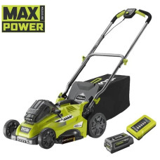 Газонокосарка акумуляторна Ryobi Max Power RLM36X41H50G 36В акб 1х5А·год 40см 45л 20-70мм 18.5кг