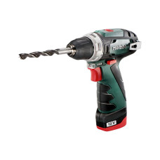 Шурупокрут-дриль акумуляторний Metabo BS Basic 12В 2x2А·год 17·34Нм 0-360·0-1400об/хв 0.95кг