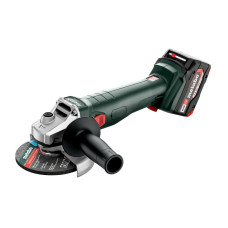 Шліфмашина кутова акумуляторна Metabo W 18 L 9-125 125мм 18В 2х4А·год 8500об/хв 2.3кг