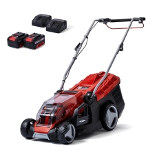 Газонокосарка акумуляторна Einhell PXC GE-CM 36/36 Li 36В(18+18) акб 2x4.0А·год 36см 40л 25-75мм 2хЗП 13.35кг