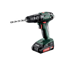 Шурупокрут-дриль акумуляторний Metabo SB 18 18В 2х2А·год 24·48Нм 0-450·0-1600об/хв 1.3кг