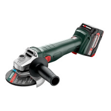Шліфмашина кутова акумуляторна Metabo W 18 L 9-125 Quick 125мм 18В 2х5.2А·год 8500об/хв 2.3кг metaBOX 165 L