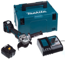 Шліфмашина кутова акумуляторна Makita DGA504RTJ 125мм LXT 18В 2х5А·год 8500об/хв 2.3кг
