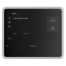 Интеллектуальная пожарная централь Ajax EN54 Fire Hub white, gsm, ethernet, jeweller, EN54, беспроводная, белый