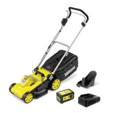 Газонокосарка акумуляторна Karcher LMO 34-18 Dual 18В 34см 25-60мм