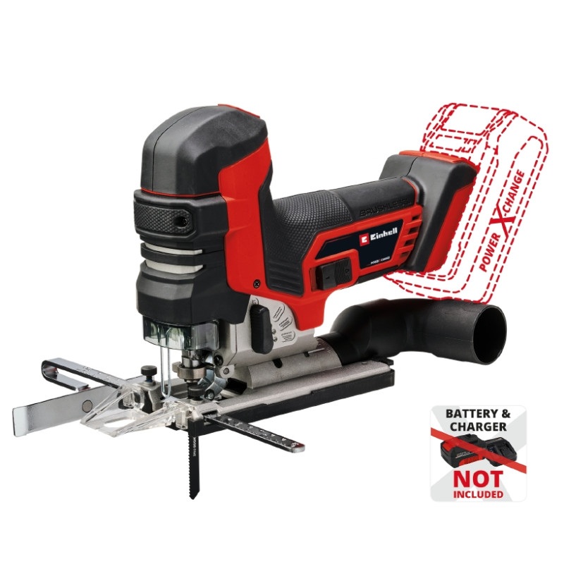 Cordless Jigsaw Einhell Professional TP-JST 18/135 Li BL - Solo PXC 18V 3500rpm 26mm stroke 1.96kg without battery and charger
