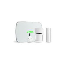 Комплект охранной сигнализации U-Prox MPX G KF kit White, U-Prox MPX G, U-Prox PIR, U-Prox WDC, U-Prox Keyfob, беспроводной, белый