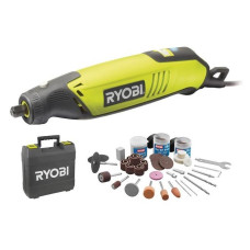 Шліфмашина шліфувально-гравірувальна Ryobi EHT150V 150Вт 10000-35000об/хв 115 приладь 0.6кг кейс