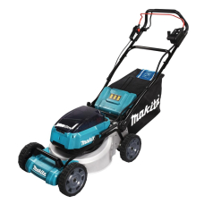 Газонокосарка акумуляторна Makita LXT DLM 18+18В 46см 60л 20-100мм самохідна 39кг без АКБ та ЗП