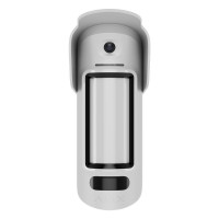 Ajax MotionCam Outdoor HighMount Wireless Outdoor Motion Detector, PhOD, Jeweler, White