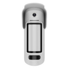 Датчик руху вуличний з можливістю встановлення на висоті Ajax MotionCam Outdoor HighMount, PhOD, Jeweler, бездротовий, білий