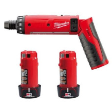 Викрутка акумуляторна Milwaukee 4В 2х2А·год 5Нм 200об/хв сумка та ЗП 0.5кг