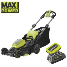 Газонокосарка акумуляторна Ryobi Max Power RY36LM40A-140 36В акб 1х4А·год 40см 50л 25-75мм 18.6кг
