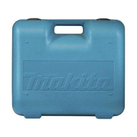 Makita Tool Case, 10x37x33cm, for Jigsaws 4326, 4327, 4329, Plastic