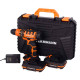 Cordless Drill/Driver Tekhmann TCD-21/2 DFR 21V 2x2Ah 28Nm 350-1500rpm 1.4kg