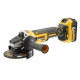 DeWalt XR Li-lon 18V 125mm 2x5Ah 9000rpm Cordless Angle Grinder with Case 1.74kg