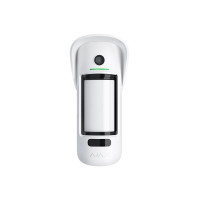 Ajax MotionCam Outdoor Jeweler Wireless Outdoor Motion Detector with Photo Verification, White (26074.84.WH1)