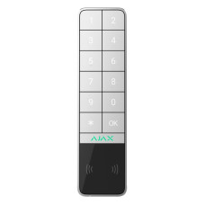 Беспроводная внешняя клавиатура Ajax KeyPad Outdoor Jeweller, белая