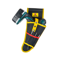TOPEX Tool Belt Pouch, Screwdriver Holster, 5 Compartments, 37.5x18cm