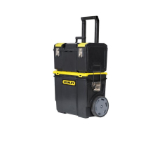 Ящик для інструменту Stanley Mobile WorkCenter, 3в1, на коліщатках, знімні ящик і органайзер, 63х47.5х28.4см, пластик