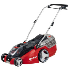 Газонокосарка акумуляторна Einhell PXC GE-CM 43 Li M Kit 18В 2х4А·год 43см 63л 25-75мм 16.5кг