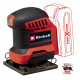 Einhell TE-OS 18/113 Li - Solo Cordless Orbital Sander 18 113x101mm 1.04kg without battery and charger