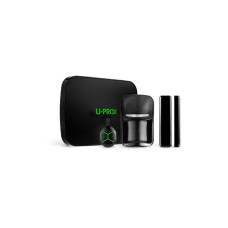 Комплект охранной сигнализации U-Prox MPX LE KF kit Black, U-Prox MPX LE, U-Prox PIR, U-Prox WDC, U-Prox Keyfob B4, беспроводной, черный