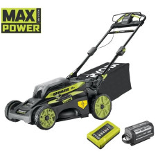 Газонокосарка акумуляторна Ryobi Max Power RY36LMX51A-160 36В акб 1х6А·год 51см 70л 20-70мм самохідна 24.7кг