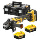 DeWalt XR Li-Ion 18V 125mm 3x5Ah 9000rpm Cordless Angle Grinder with Case 1.74kg