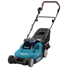 Газонокосарка акумуляторна Makita LXT DLM 18+18В акб 2х4А·год 38см 40л 20-75мм 14.5кг