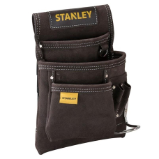 Сумка поясна для інструменту Stanley, Кишеня, 3 відділення, металевий тримач молотка, 25x28х9см