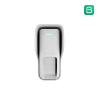 Outdoor curtain-type motion detector Ajax MotionProtect Curtain Outdoor, Jeweler, wireless, white