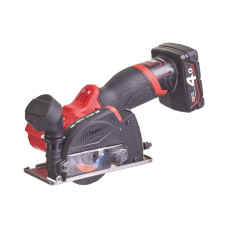 Шліфмашина кутова акумуляторна Milwaukee M12 FCOT-422X 76мм 12В 1x4А·год 1x2А·год ЗП М12-18С 20000об/хв 1.1кг кейс