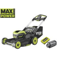 Газонокосарка акумуляторна Ryobi Max Power RY36LMXSP53A-160 36В акб 1х6А·год 53см 70л 20-100мм самохідна 30кг