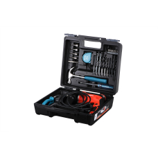 Дриль ударний Makita M8103KX2 430Вт зубчастий патрон 13мм 0-3000об/хв 1.8кг комплект ручного інструменту та оснастки