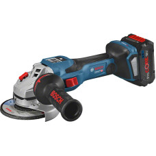 Шліфмашина кутова акумуляторна Bosch Professional GWS 18V-15 SC Bluetooth 125мм 18В 2x8А·год 3400-11000об/хв 2.3кг кейс