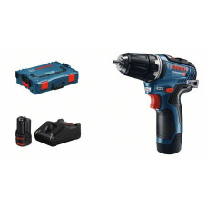 Шурупокрут-дриль акумуляторний Bosch Professional GSR 12V-35 12В 2x3.0А·год 35Нм 460·1750об/хв кейс ЗП 0.75кг