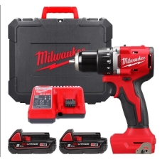 Шурупокрут-дриль акумуляторний Milwaukee M18 BLDDRC-202C 18В 2х2А·год 61Нм 0-1700об/хв ЗП М12-18 С кейс 1.5кг